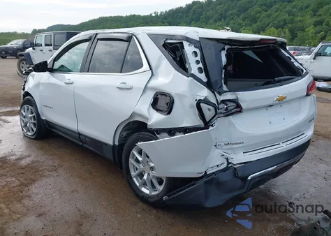 2024 Chevrolet Equinox Lt из США, поврежденный, VIN 3GNAXUEG5RS216744